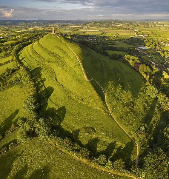 aerial drone somerset