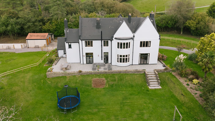 house-aerial-1 aerial photo of house