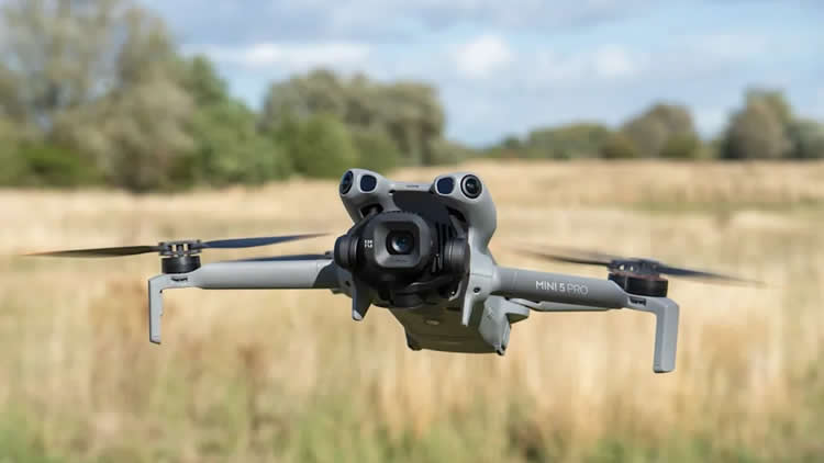 DJI Mini 5 Pro DJI Mini 5 Pro used for compact commercial drone work